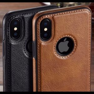 Cover for iphone xmax leather